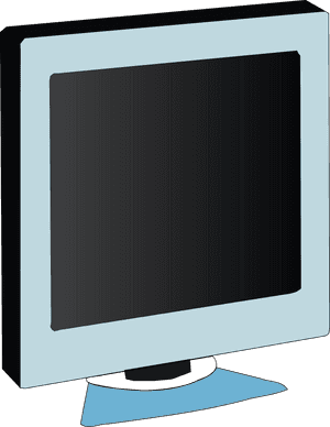 Monitor Lcd Clip Arts - Liquid-crystal Display, HD Png Download PNG image with transparent background