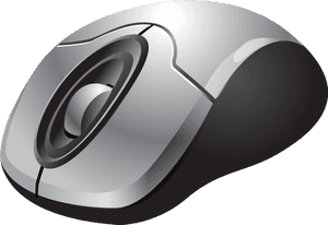 Modern Computer Mouse Design PNG with transparent background