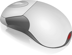 Modern Computer Mouse Design PNG