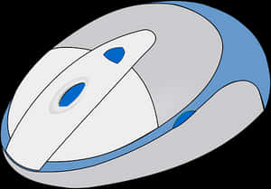 Modern Computer Mouse Illustration PNG image with transparent background