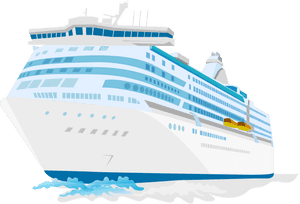 Cruise Ship Cartoon - Cruise Ship Cartoon Png, Transparent Png PNG image with transparent background
