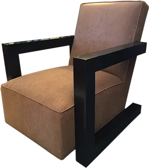 Modern Designer Armchair PNG Image