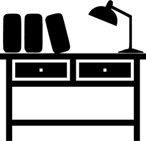 Studying Desk - Study Table Clipart Transparent Background, HD Png Download PNG with transparent background