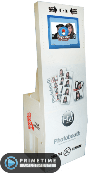 Modern Digital Photobooth Design PNG image with transparent background