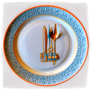 Modern Dinner Plates PNG 33 PNG