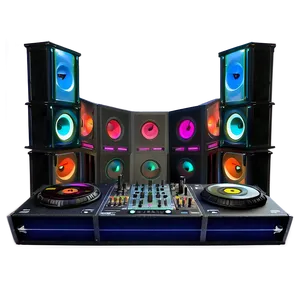 Modern Dj Booth Png Opl PNG Image