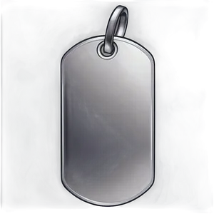 Modern Dog Tag Sketch Png 85 PNG Image