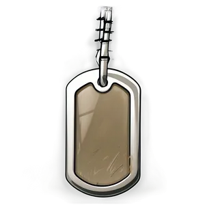 Modern Dog Tag Sketch Png Vrg95 PNG Image