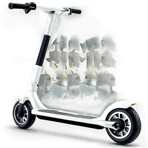 Modern Electric Scooter Png Qhe PNG Image