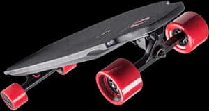 Modern Electric Skateboard Isolated PNG image with transparent background