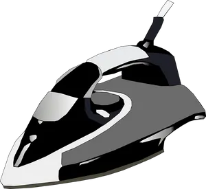 Modern Electric Steam Iron PNG Image