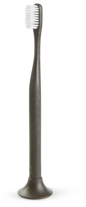 Modern Electric Toothbrush Standing PNG Image