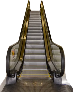 Modern Escalator Design PNG Image