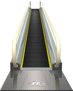 Modern Escalator Design PNG Image