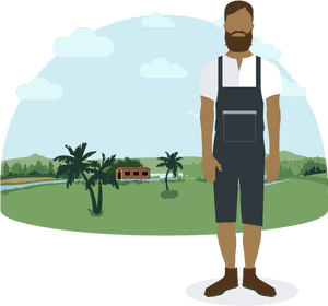 Farmer Png, Transparent Png PNG with transparent background