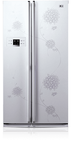 Is It A Fridge Or Something Better Lg Gr-a207wpj Refrigerator - Lg Double Door Fridge PNG image with transparent background
