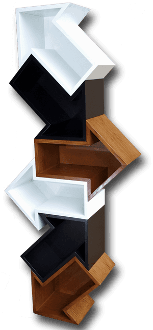 Arrow Modular Bookcases - Plywood, HD Png Download PNG image with transparent background