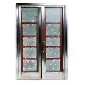 Modern Glass Door Png Ahp PNG Image