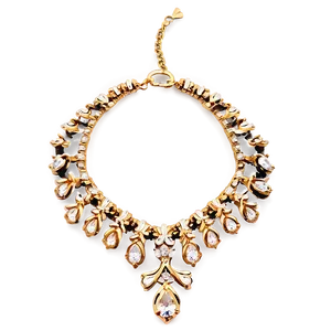 Modern Gold Necklace Png 64 PNG Image