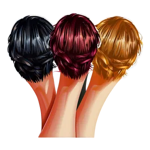 Modern Hair Clipart Png 06282024 PNG Image