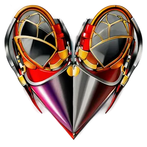 Modern Heart Vector Png Dxd PNG Image