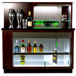 Modern Home Bar Setup PNG 26 PNG image with transparent background