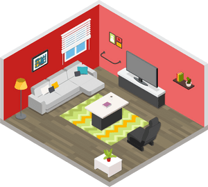 Living Room - House, HD Png Download PNG image with transparent background