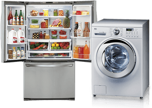 Fridge & Washer Landing Page - Fridge & Washing Machine Png PNG image with transparent background