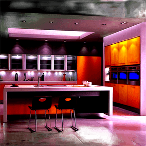 Modern Kitchen Design PNG 05242024 PNG