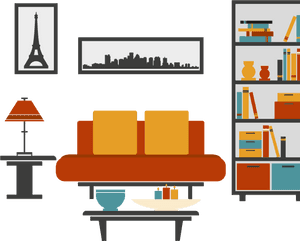 Furniture Table Couch Living Room - Furniture Clipart Png, Transparent Png PNG image with transparent background