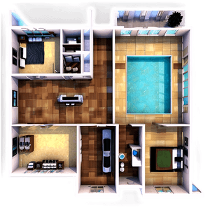 Modern Mansion Layout PNG tnp PNG image with transparent background