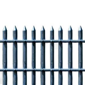 Modern Metal Fence Png Ggq PNG Image