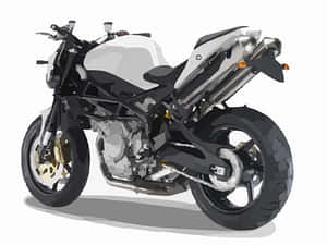 Modern Motorcycle Illustration PNG image with transparent background