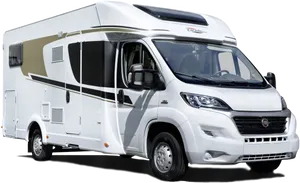 Modern Motorhome Scotland Travel PNG Image