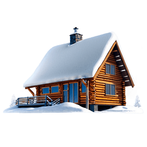 Modern Mountain Cabin PNG viy PNG