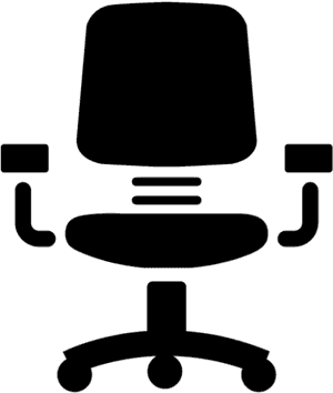 Office Chair Chair Icon, HD Png Download PNG image with transparent background
