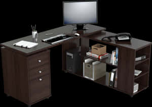 Computer Desk Png, Transparent Png PNG image with transparent background