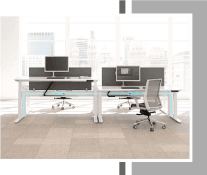 Office Desk Design - Office Furniture Heaven Inc. PNG image with transparent background