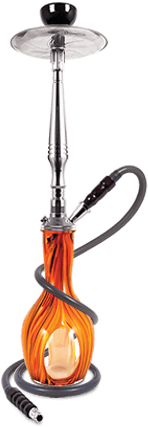 Sahara Illusion Hookah Orange - Hookah PNG