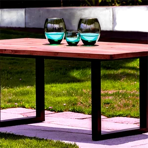 Modern Outdoor Table Png Lwu PNG Image