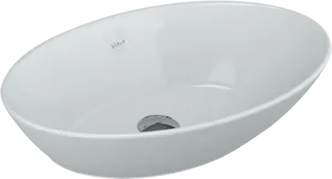 Modern Oval Bathroom Sink PNG Image