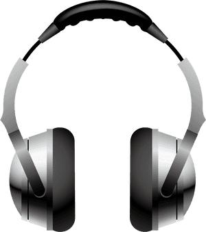 Modern Over Ear Headphones PNG