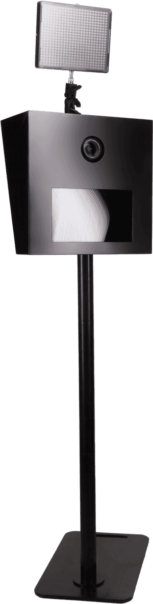 Modern Photobooth Equipment PNG image with transparent background