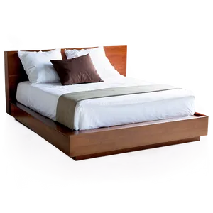 Modern Platform Bed Png Iqk31 PNG Image