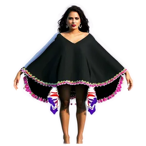 Modern Poncho Style Png 06272024 PNG Image