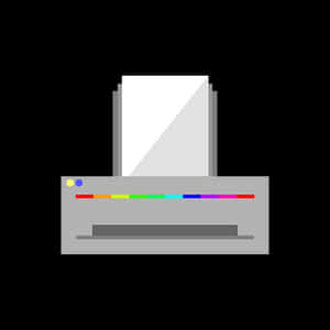 Modern Printer Icon PNG image with transparent background