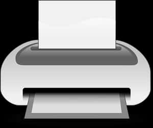 Modern Printer Vector Illustration PNG image with transparent background