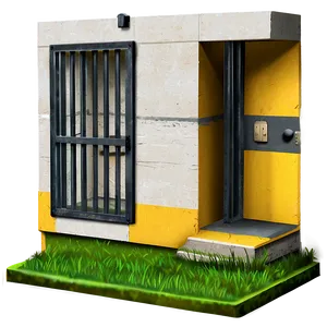 Modern Prison Cell Png Trs PNG Image