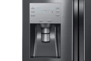 Samsung Counter Depth Fridge Unique Ref 23 Cu Ft Capacity - Reset Icemaker Samsung Flex Fridge PNG image with transparent background