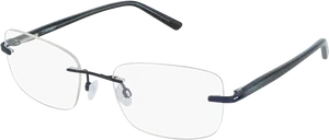 Modern Rimless Eyeglasses PNG Image